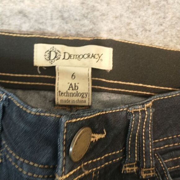 DEMOCRACY Ab Technology Skinny Stretch Denim Jeans, Women's Size 6. - Picture 8 of 8